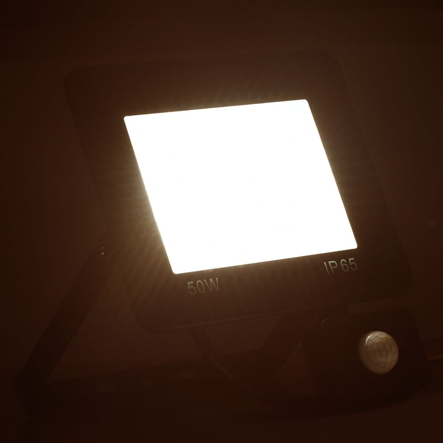 Spotlight Met Sensor Led 50 W Warmwit 1