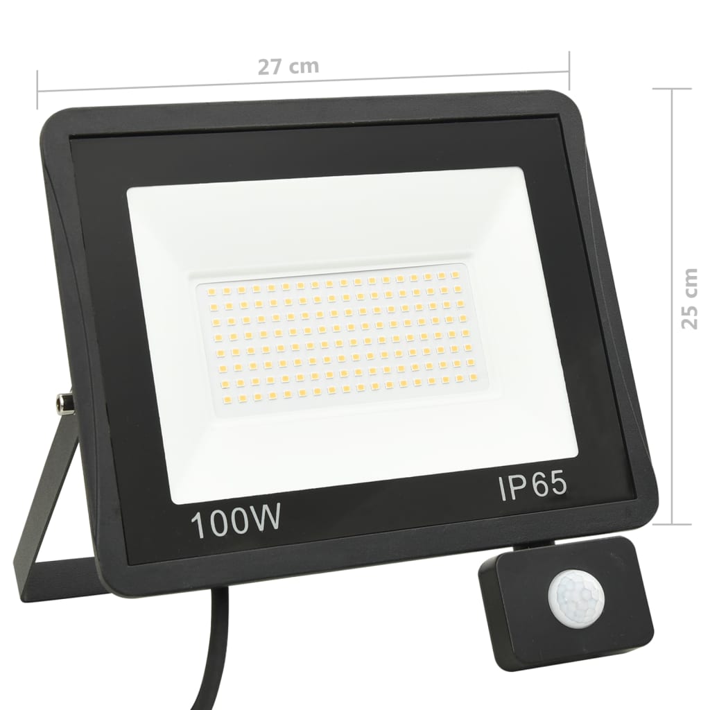 Spotlight Met Sensor Led 00 W 100 w Warmwit