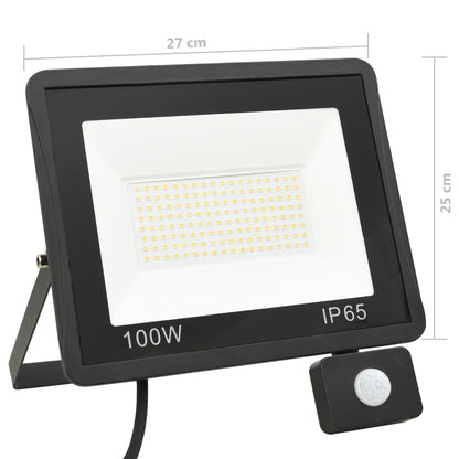 Spotlight Met Sensor Led 00 W 100 w Warmwit