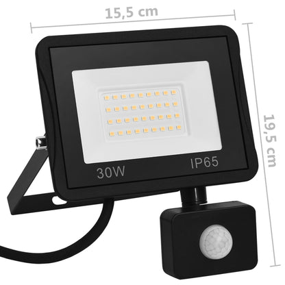 Spotlight Met Sensor Led 30 w Koudwit