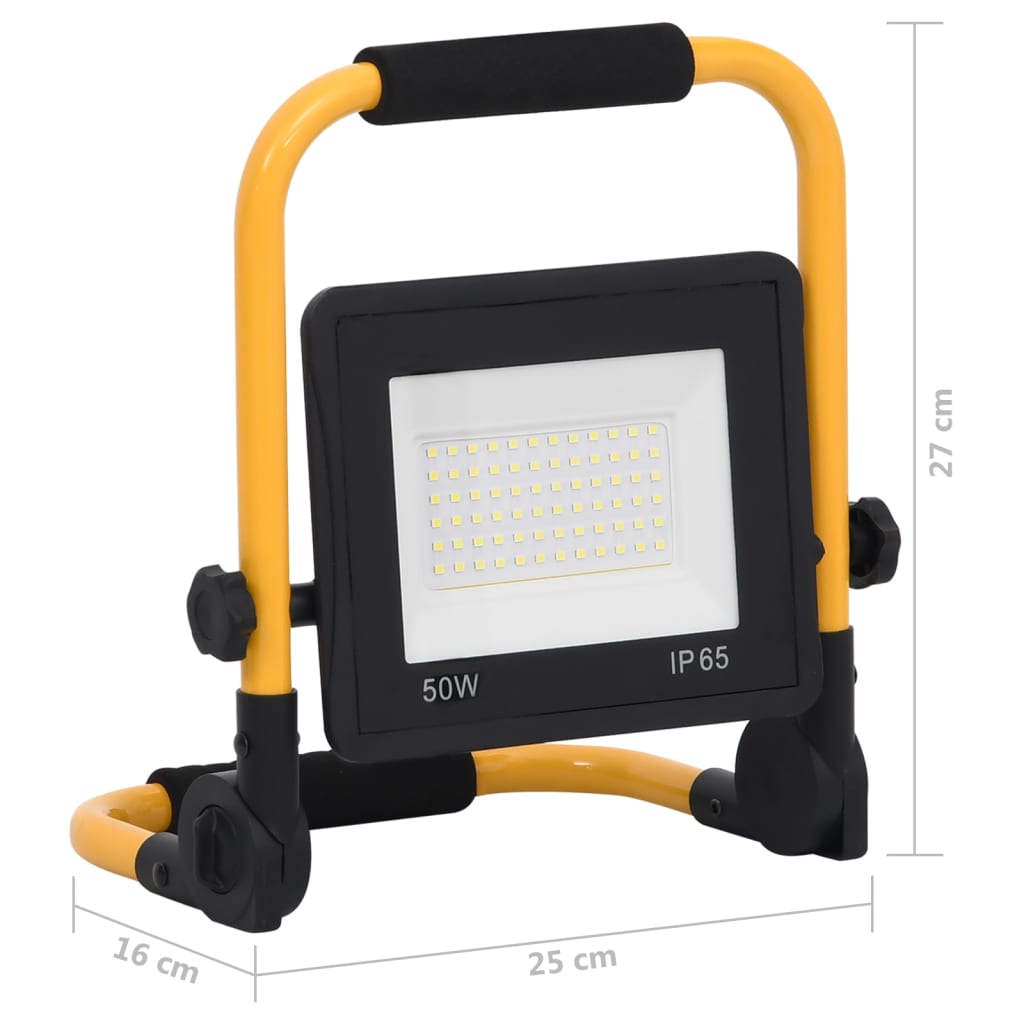 Spotlight Met Handvat Led 50 w Koudwit