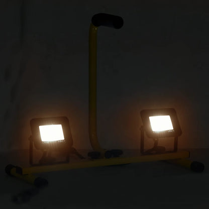 Spotlight Met Handvat Led 2X0 W 2x10 w Warmwit
