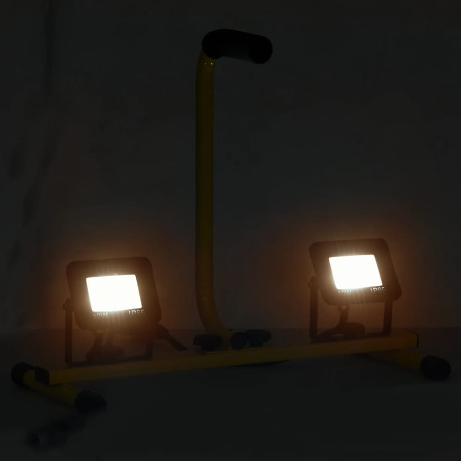 Spotlight Met Handvat Led 2X0 W 2x10 w Warmwit