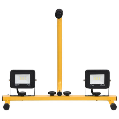 Spotlight Met Handvat Led 2X0 W 2x10 w Warmwit