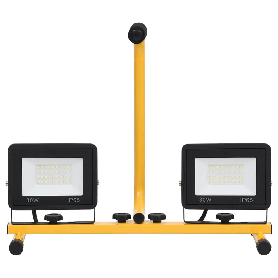 Spotlight Met Handvat Led 2x30 w Warmwit