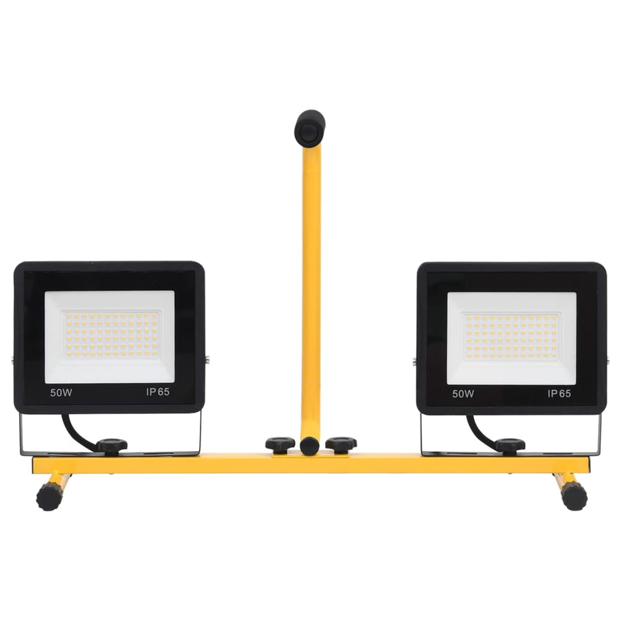 Spotlight Met Handvat Led 2x50 w Warmwit