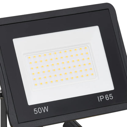Spotlight Met Handvat Led 2x50 w Warmwit