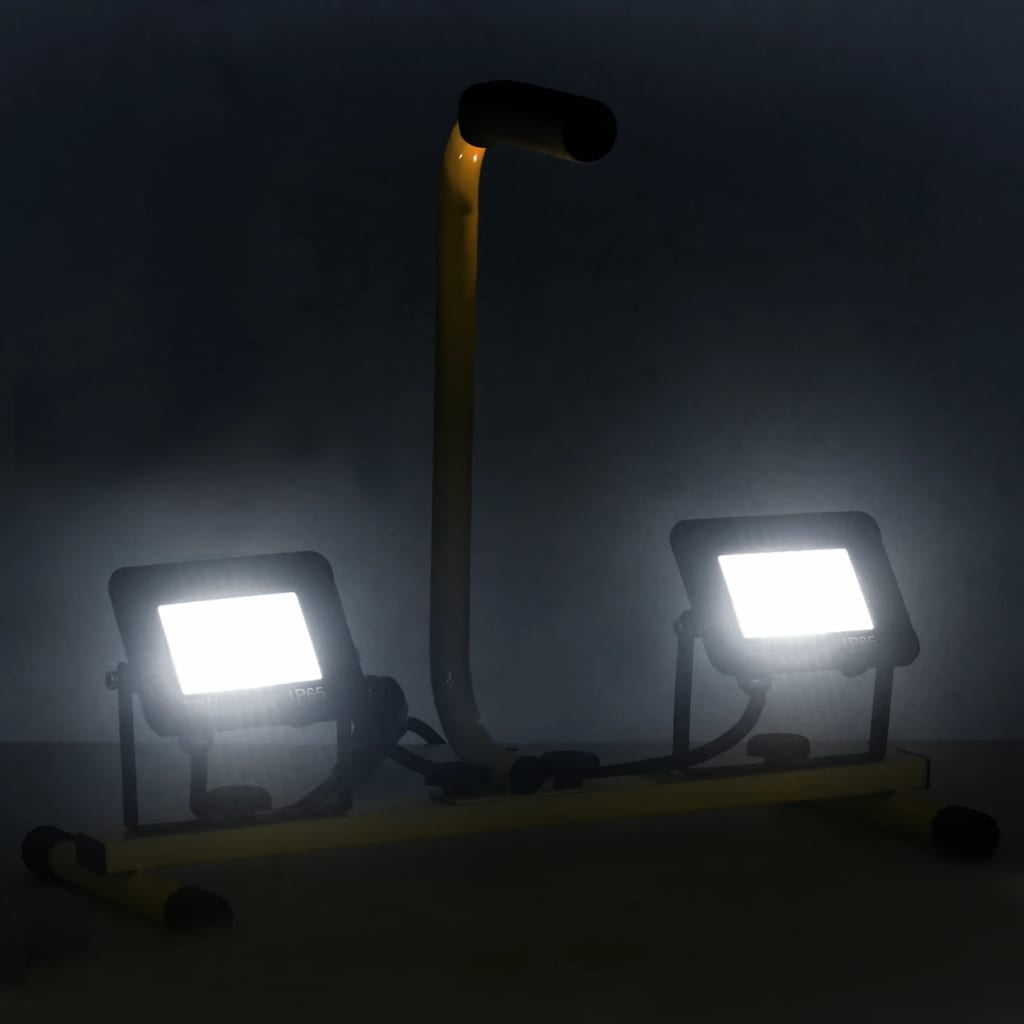 Spotlight Met Handvat Led 2x20 w Koudwit