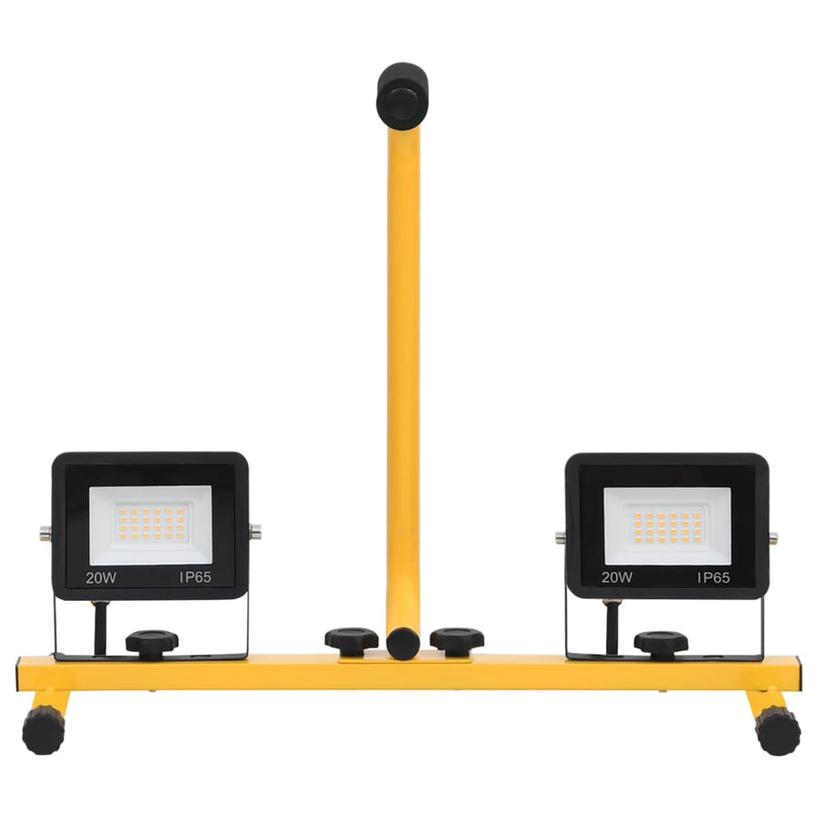 Spotlight Met Handvat Led 2x20 w Koudwit