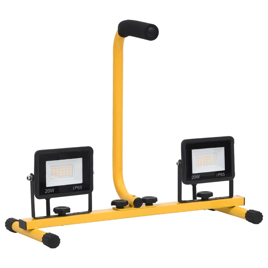Spotlight Met Handvat Led 2x20 w Koudwit