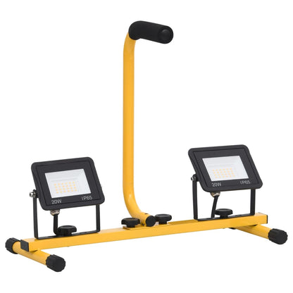 Spotlight Met Handvat Led 2x20 w Koudwit