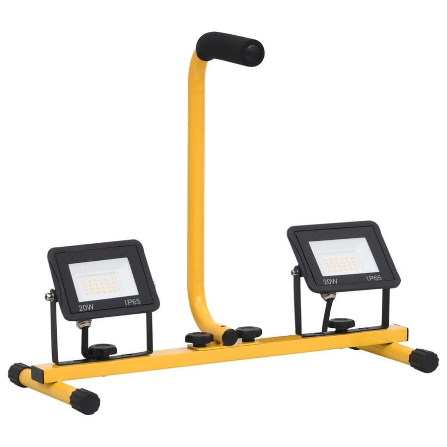 Spotlight Met Handvat Led 2x20 w Koudwit