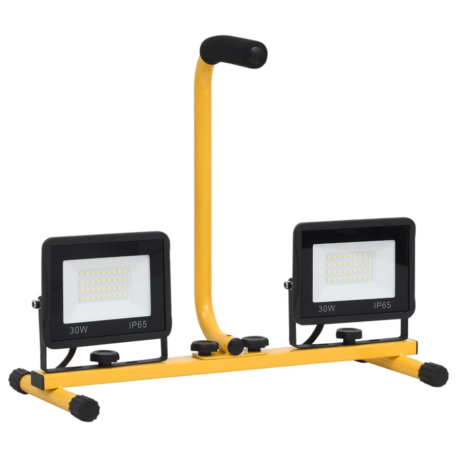Spotlight Met Handvat Led 2x30 w Koudwit