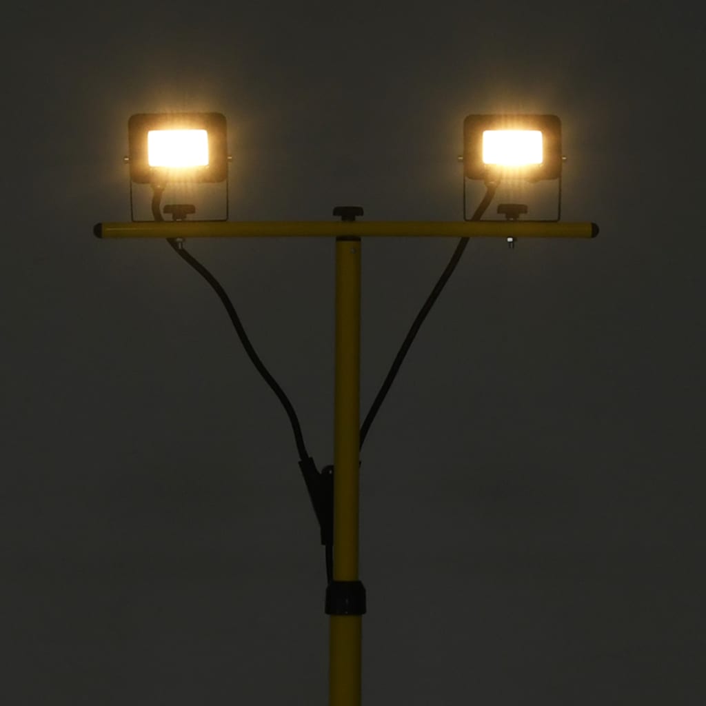 Spotlight Met Statief Led 2X10 W Warmwit