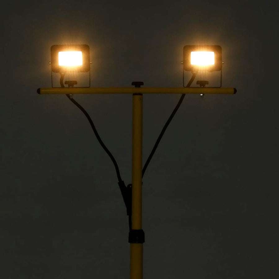 Spotlight Met Statief Led 2X10 W Warmwit