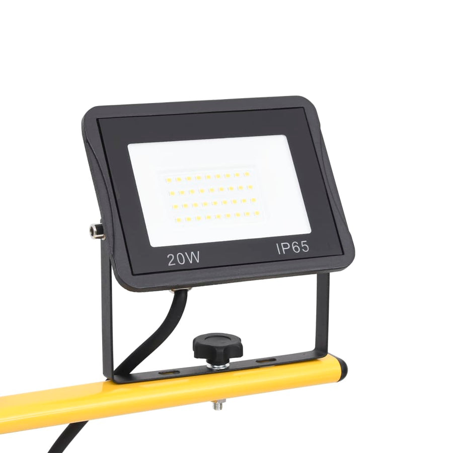 Spotlight Met Statief Led 2X20 W Warmwit