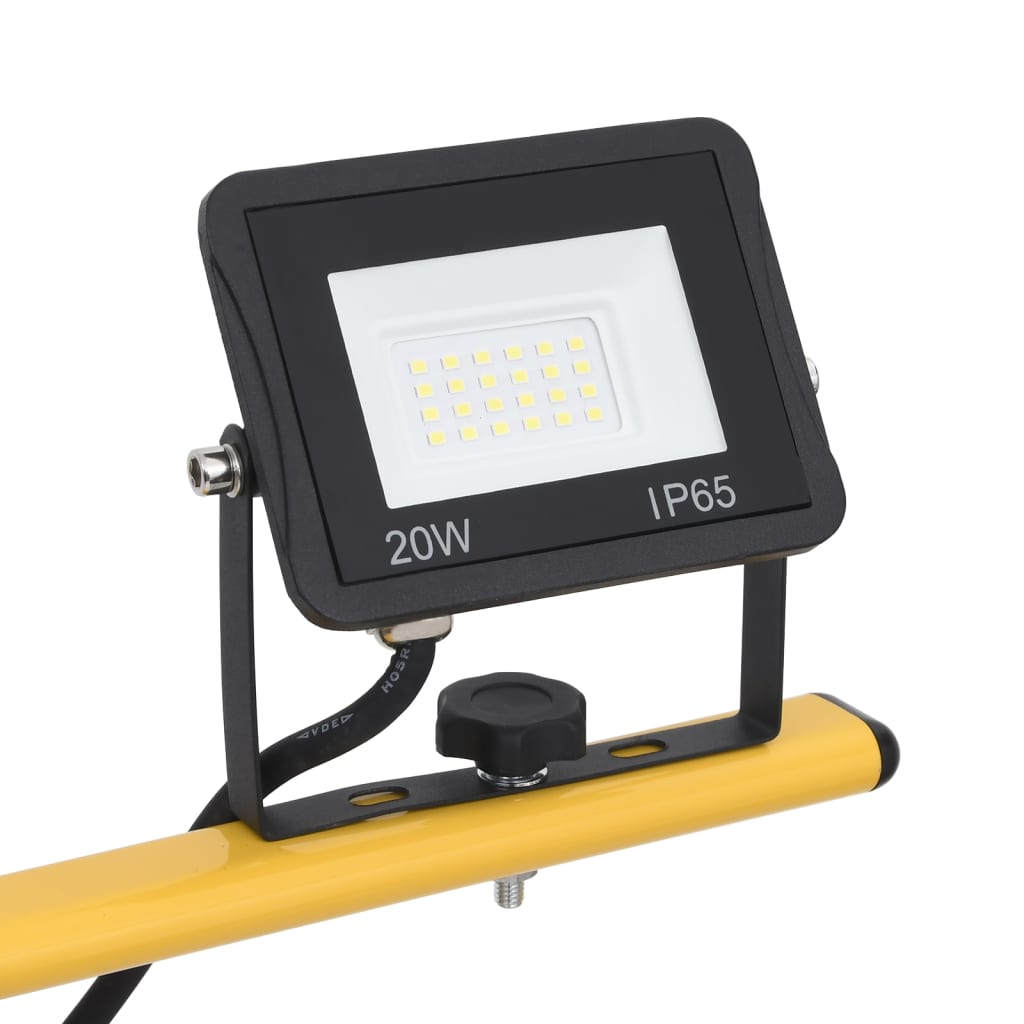 Spotlight Met Statief Led 2X20 W Koudwit