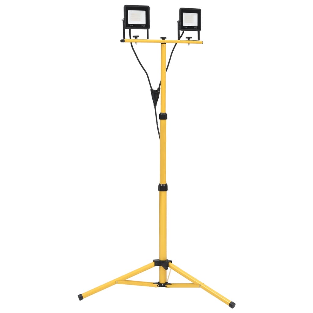 Spotlight Met Statief Led 2X30 W Koudwit 1