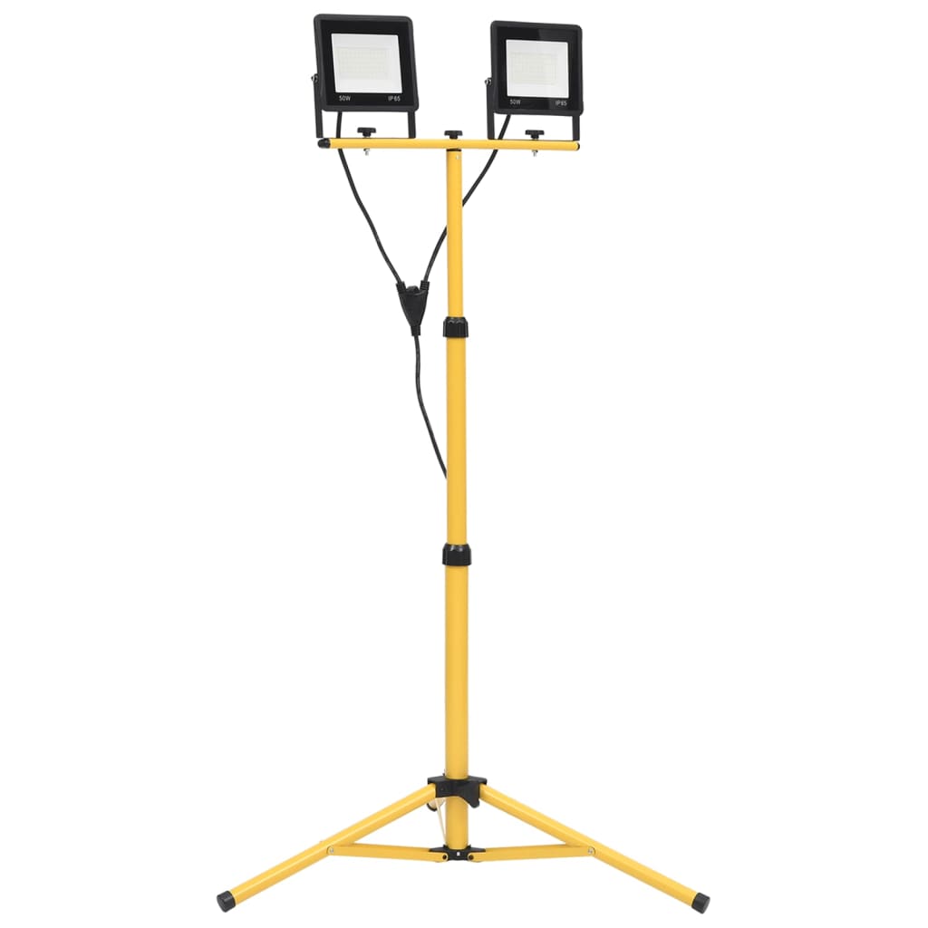 Spotlight Met Statief Led 2X50 W Koudwit