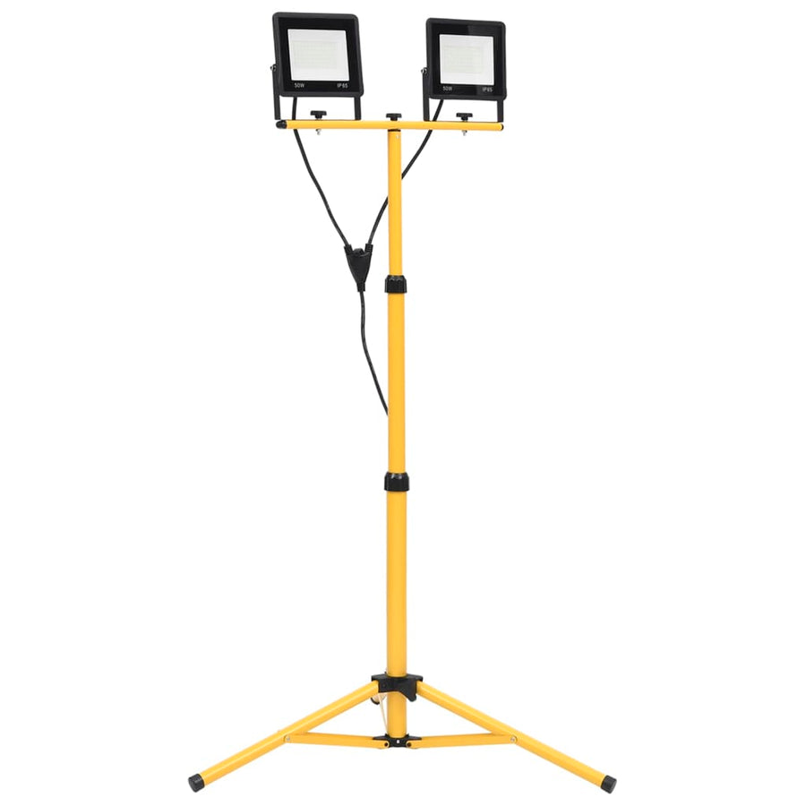 Spotlight Met Statief Led 2X50 W Koudwit