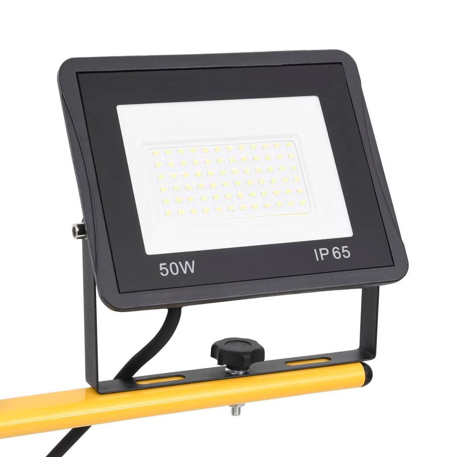 Spotlight Met Statief Led 2X50 W Koudwit