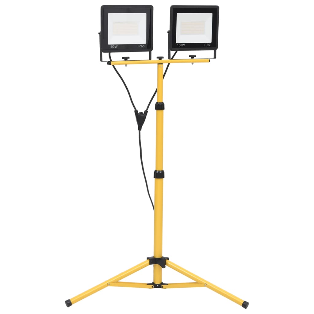 Spotlight Met Statief Led 2X100 W Koudwit