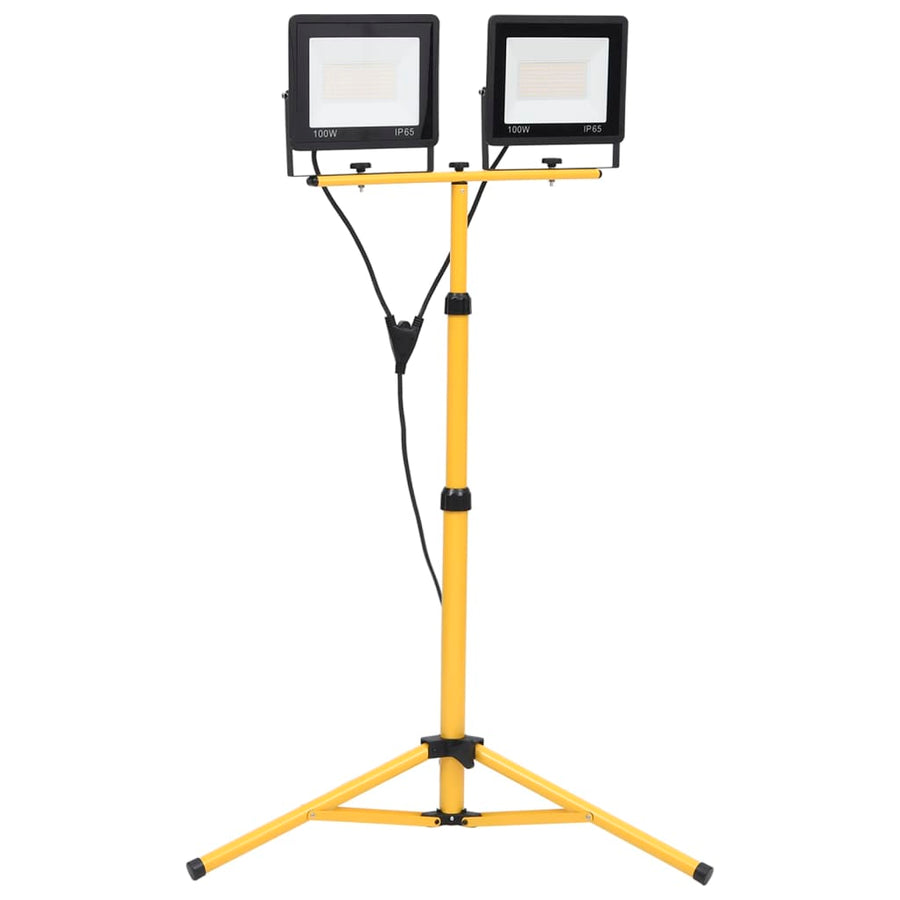 Spotlight Met Statief Led 2X100 W Koudwit