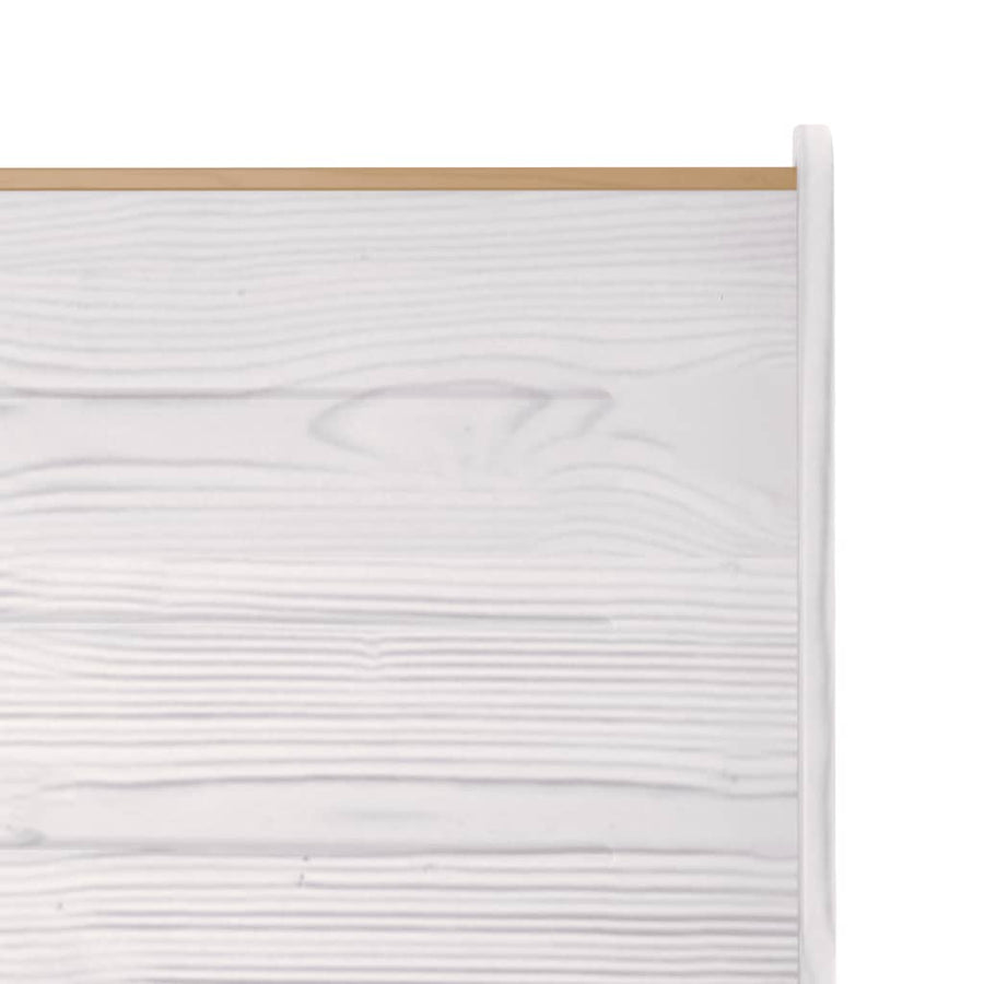 Hoekbank 151 Cm Massief Grenenhout Honingbruin En Wit honey brown and white