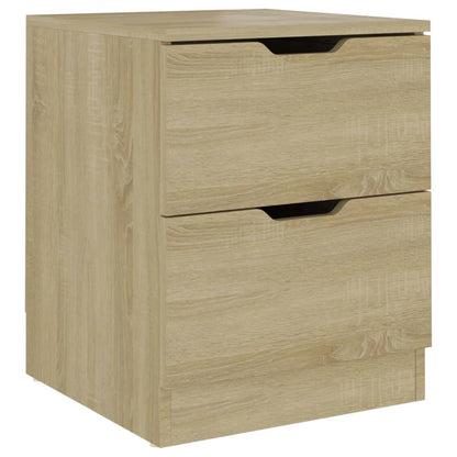 Nachtkastje 40X40X50 Cm Spaanplaat Kleurig 1 Sonoma eiken