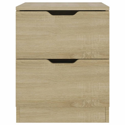 Nachtkastjes 40X40X50 Cm Spaanplaat Kleurig 2 Sonoma eiken