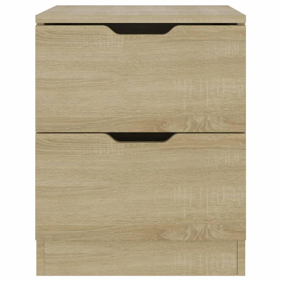 Nachtkastjes 40X40X50 Cm Spaanplaat Kleurig 2 Sonoma eiken