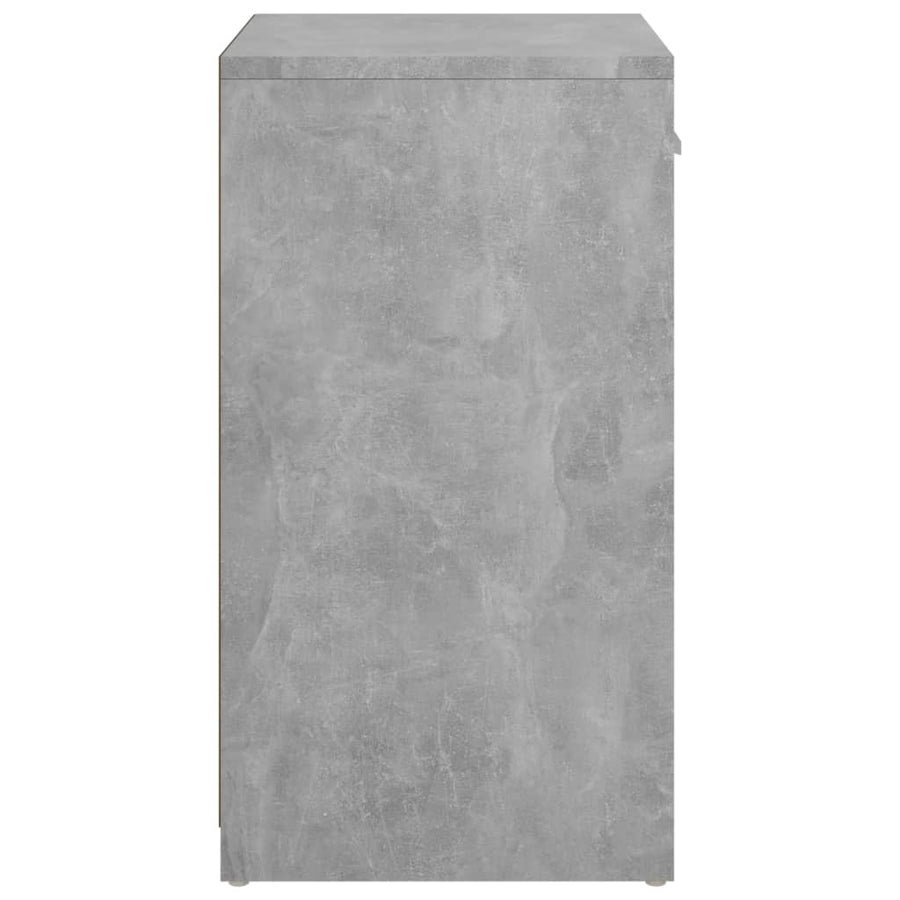 Schoenenbank 94,5x31x57 cm spaanplaat betongrijs Betongrijs