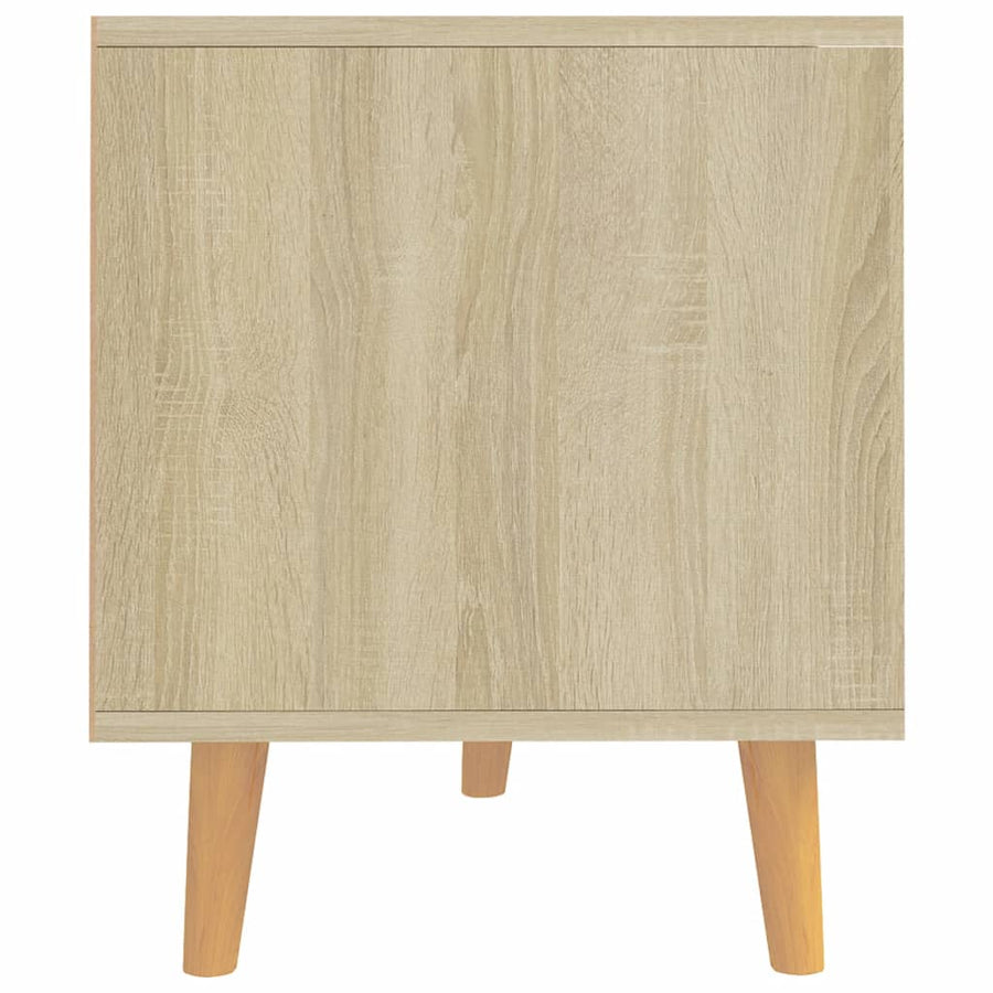 Tv-meubel 90x40x48,5 cm bewerkt hout sonoma eikenkleurig