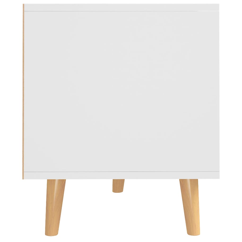 Tv-meubel 90x40x48,5 cm bewerkt hout wit sonoma eikenkleurig