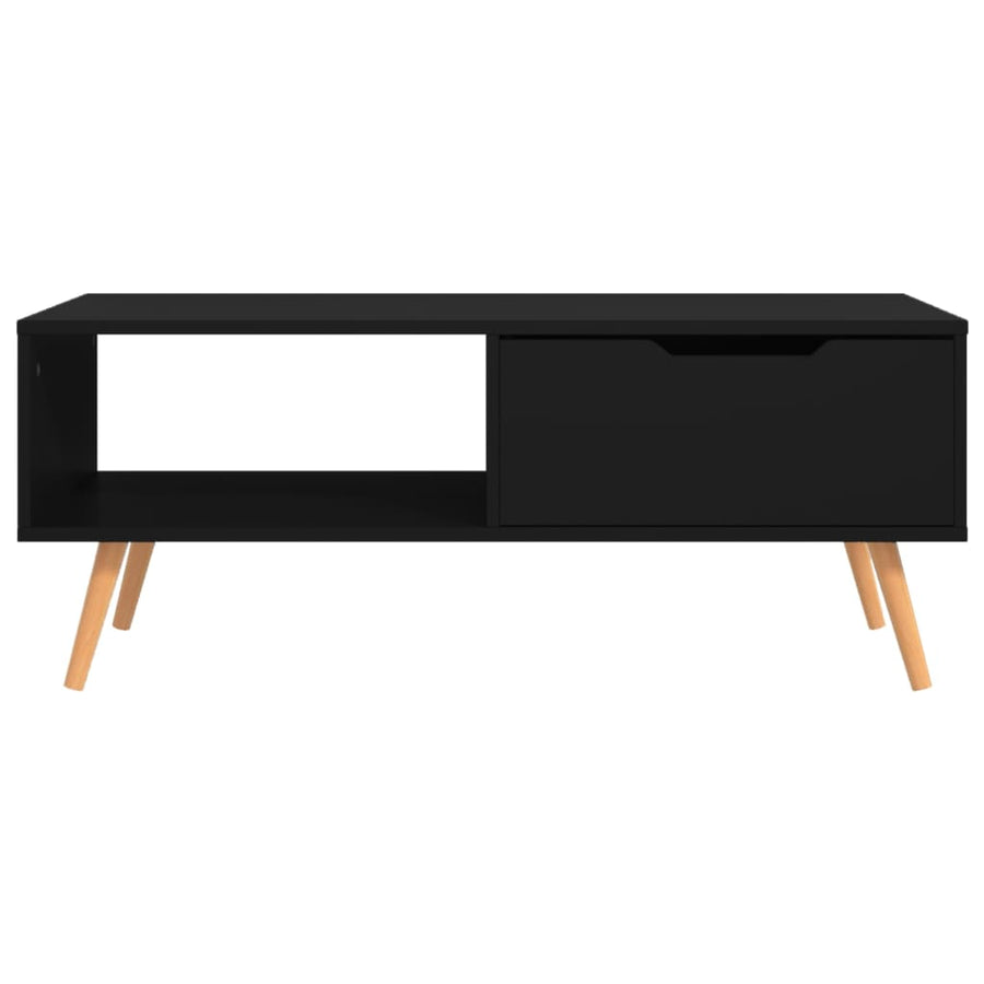 Salontafel 00X49,5X43 Cm Spaanplaat Zwart