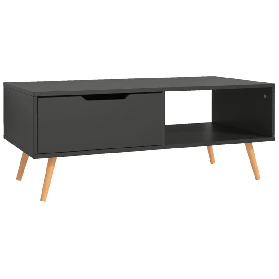 Salontafel 00X49,5X43 Cm Spaanplaat Grijs
