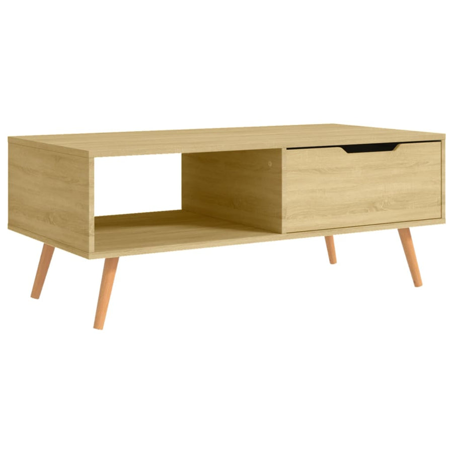 Salontafel 00X49,5X43 Cm Spaanplaat Kleurig Sonoma eiken