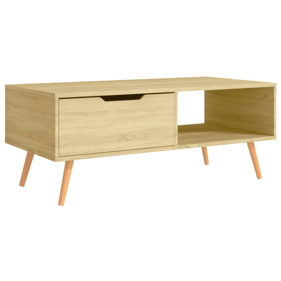 Salontafel 00X49,5X43 Cm Spaanplaat Kleurig Sonoma eiken