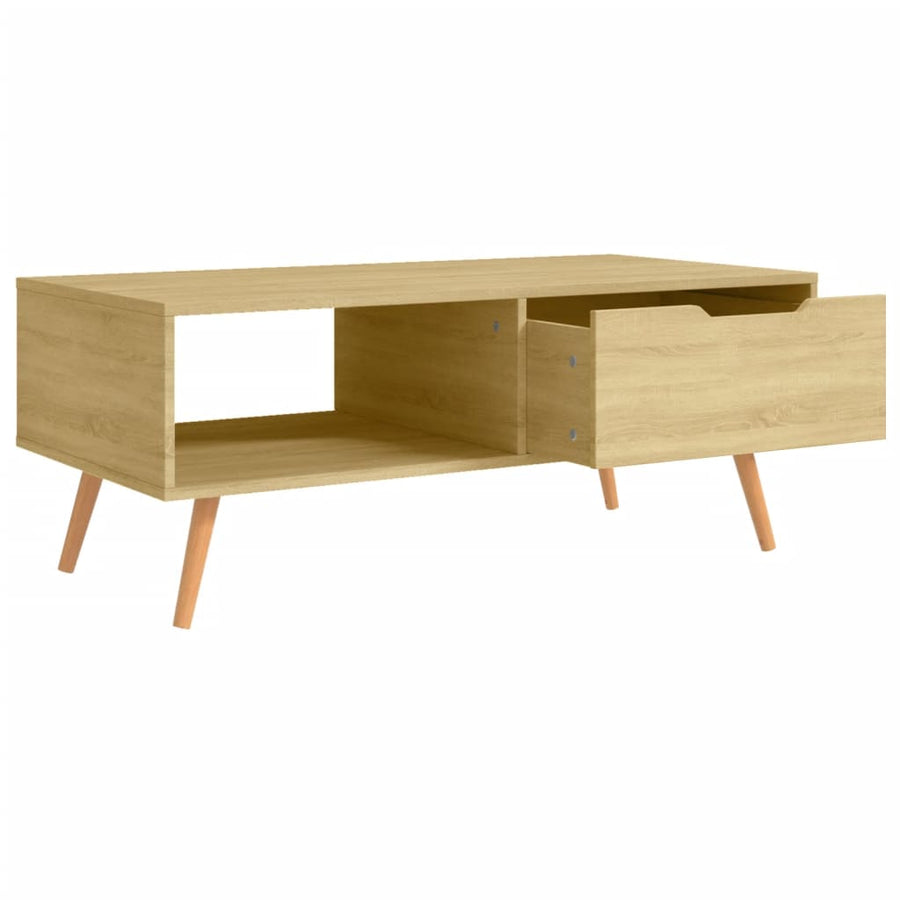Salontafel 00X49,5X43 Cm Spaanplaat Kleurig Sonoma eiken