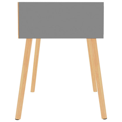 Nachtkastjes 40X40X56 Cm Spaanplaat 2 Grijs