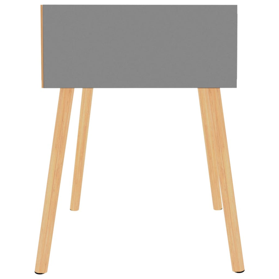 Nachtkastjes 40X40X56 Cm Spaanplaat 2 Grijs