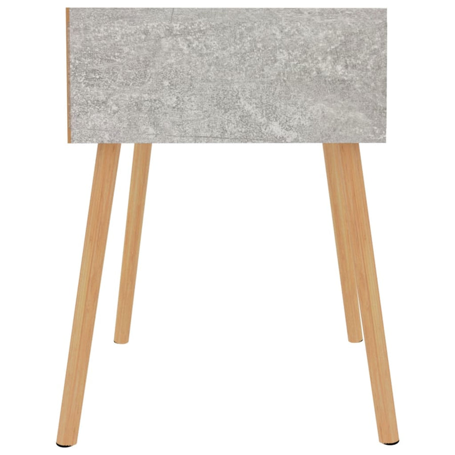 Nachtkastjes 40X40X56 Cm Spaanplaat 2 Betongrijs