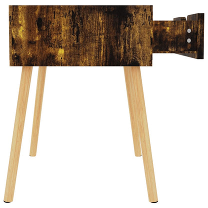 Nachtkastjes 40X40X56 Cm Spaanplaat Kleurig 2 Gerookt eiken