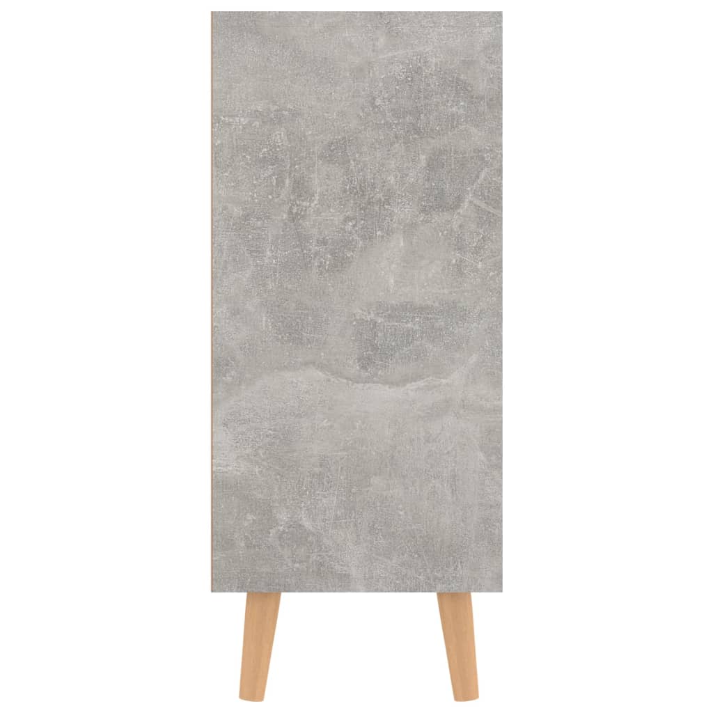 Dressoir 90X30X72 Cm Bewerkt Hout Betongrijs