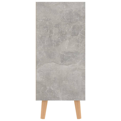 Dressoir 90X30X72 Cm Bewerkt Hout Betongrijs