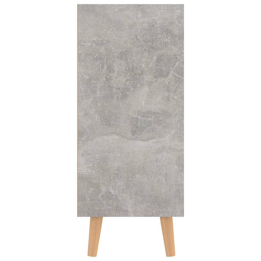 Dressoir 90X30X72 Cm Bewerkt Hout Betongrijs