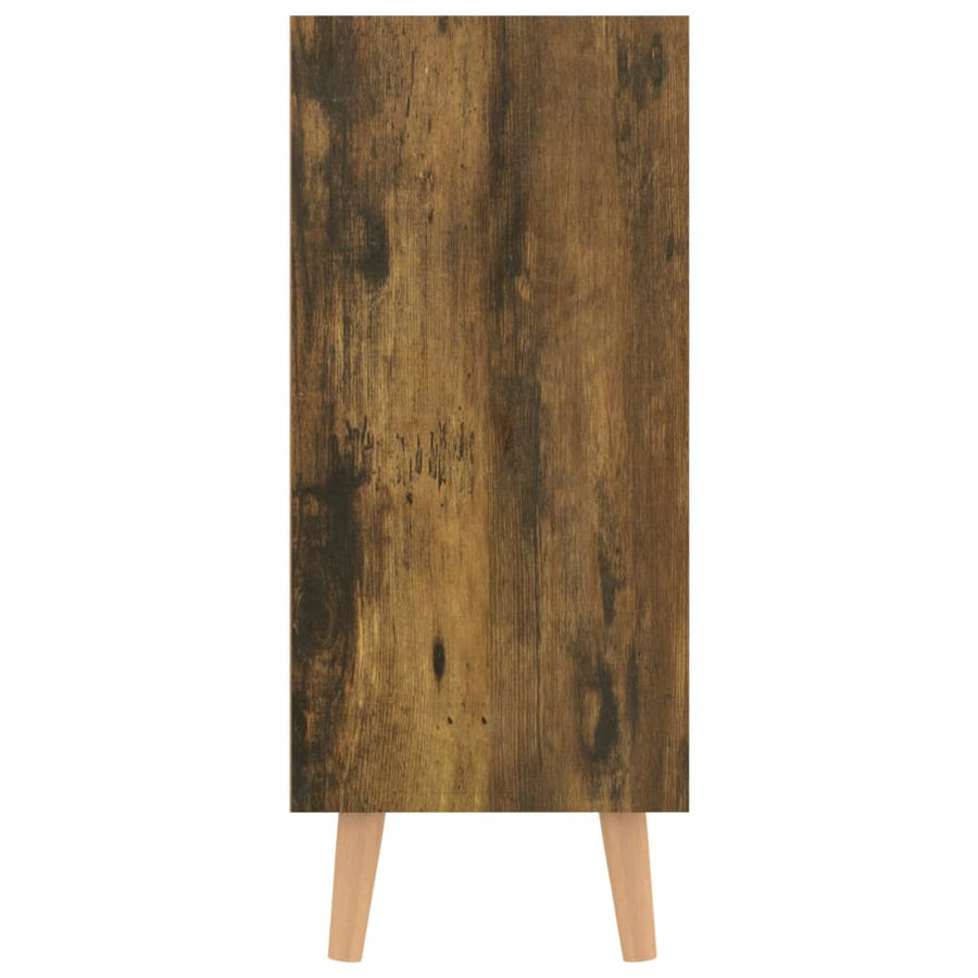 Dressoir 90X30X72 Cm Bewerkt Hout Kleurig Gerookt eiken