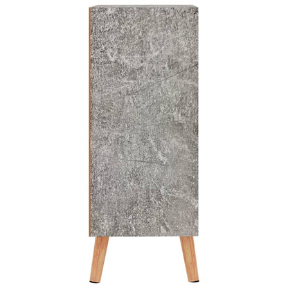 Dressoir 60X30X72 Cm Bewerkt Hout Betongrijs