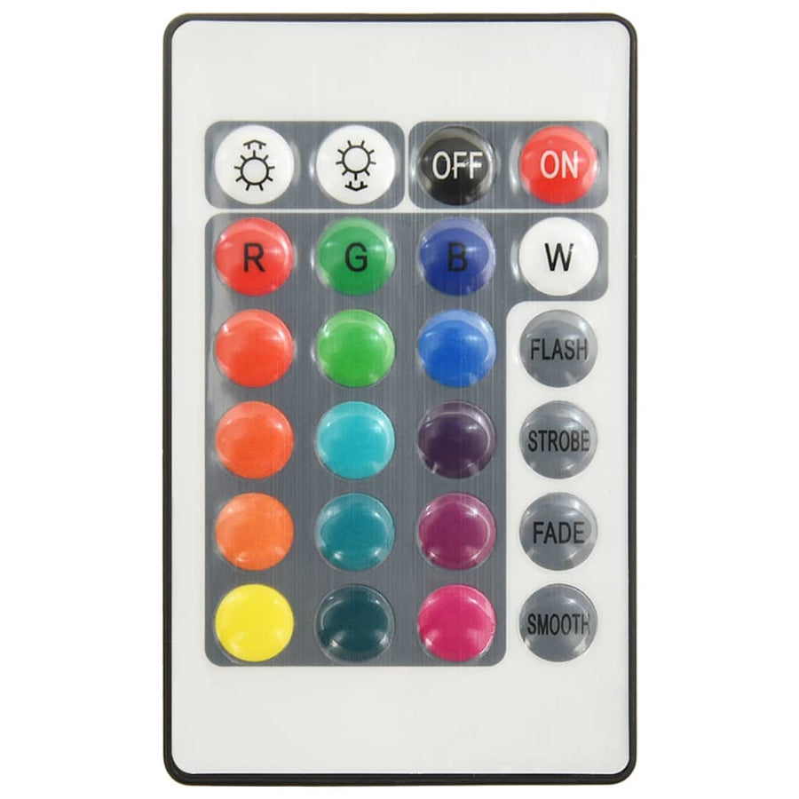 326846  Nachtkastje Led 45X35X67 Cm Bewerkt Hout Wit 1