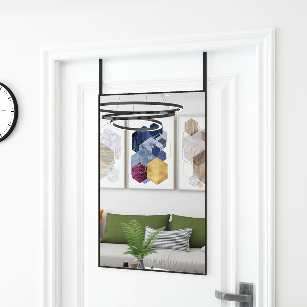 Deurspiegel Glas En Aluminium 50 x 80 cm